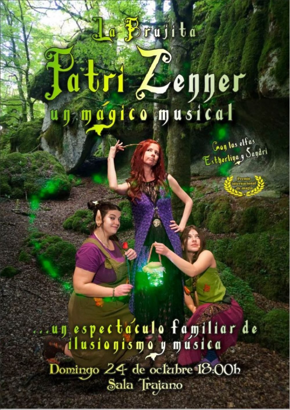 La brujita Patri Zenner, un mágico musical