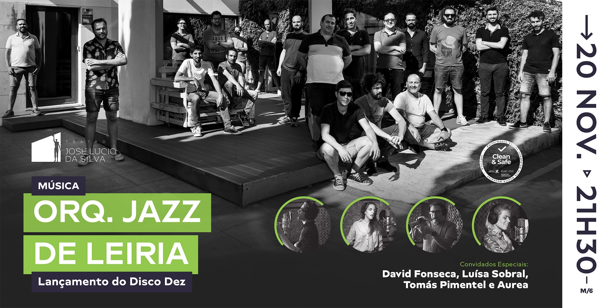 Orquestra Jazz de Leiria + Convidados | Lançamento do disco 'Dez'