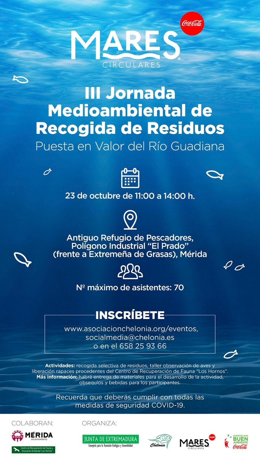 III Jornada Medioambiental de Recogida de Residuos y Puesta en Valor del Río Guadiana