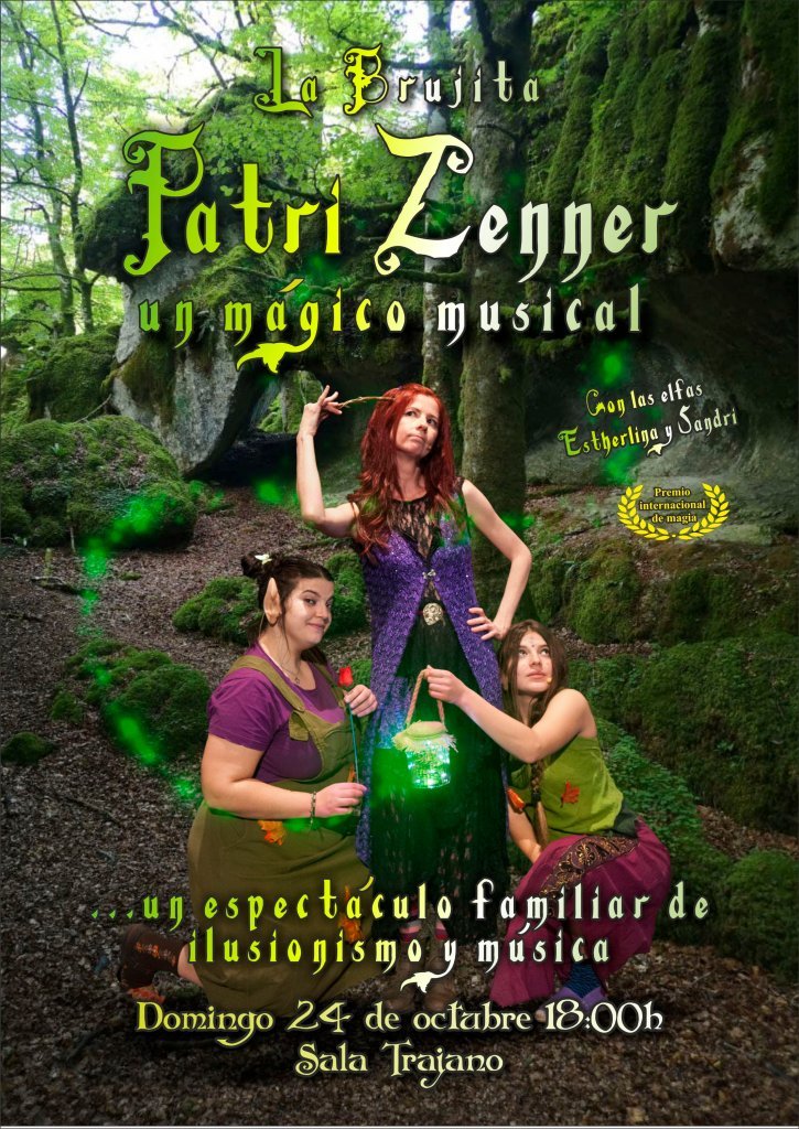La brujita Patri Zenner, un mágico musical