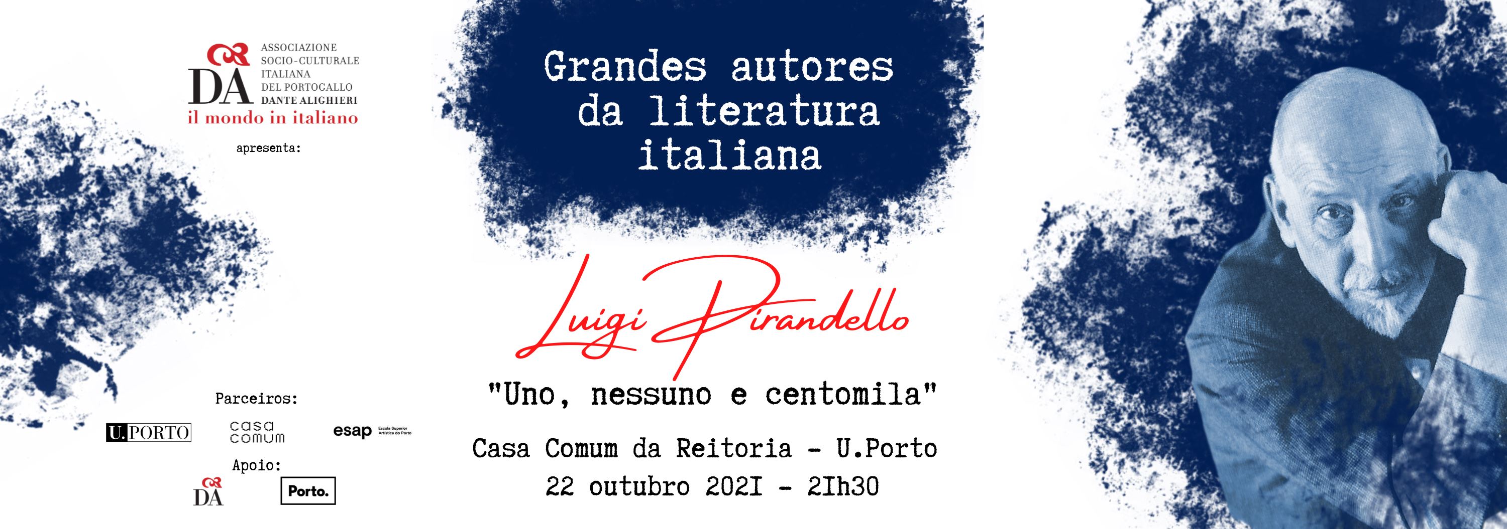 Grandes Autores da Literatura Italiana: Uno, nessuno e centomila de Luigi Pirandello