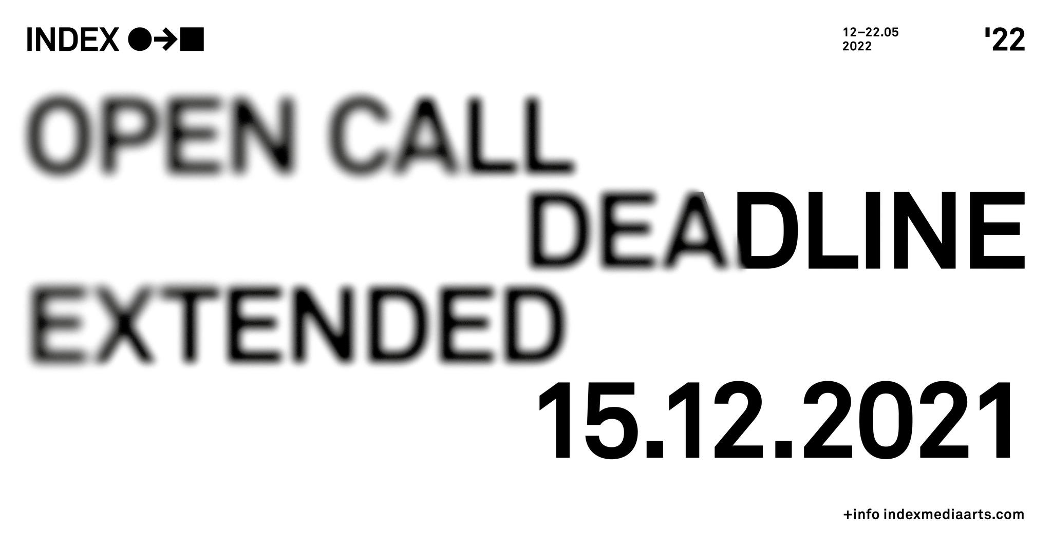 Index '22: Open Call For Online Works