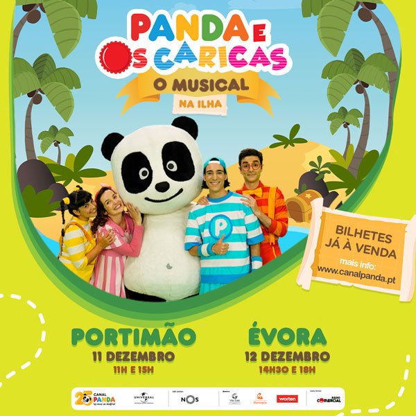 Panda e os Caricas – O Musical, Na Ilha