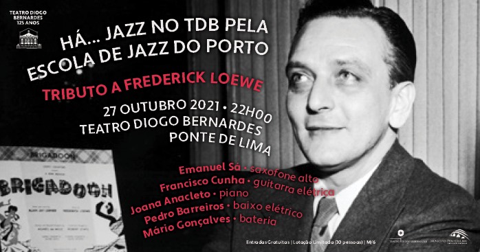 Há... Jazz no TDB - Tributo a Frederick Lowe