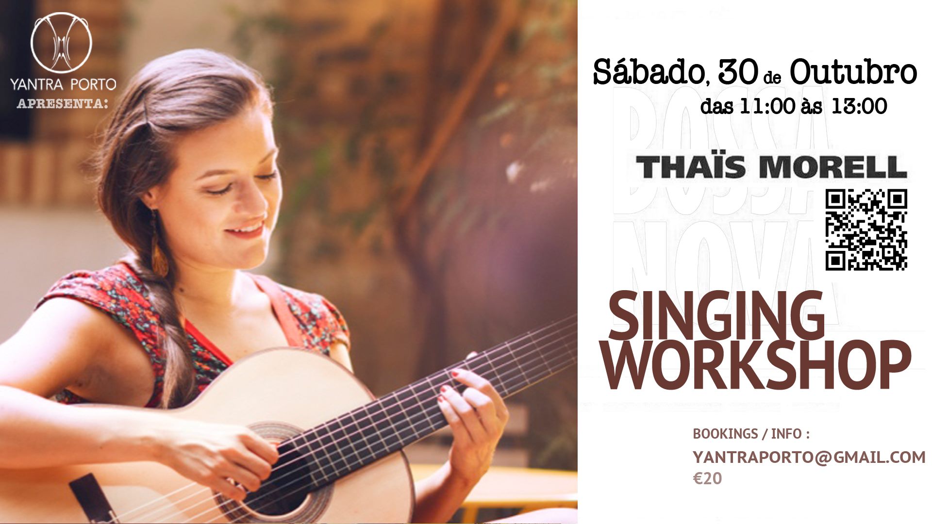 Workshop de Canto por Thaïs Morell