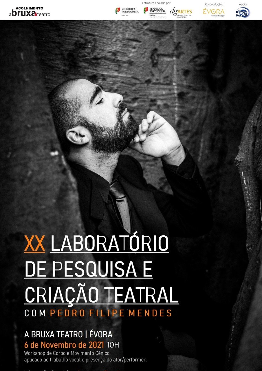 XX Laboratório de Pesquisa e Criação Teatral com Pedro Filipe Mendes