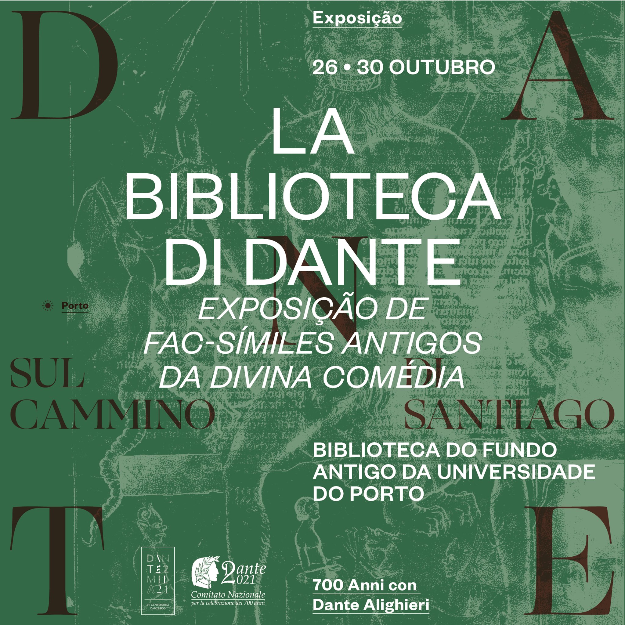 Inauguração e exposição - LA BIBLIOTECA DI DANTE