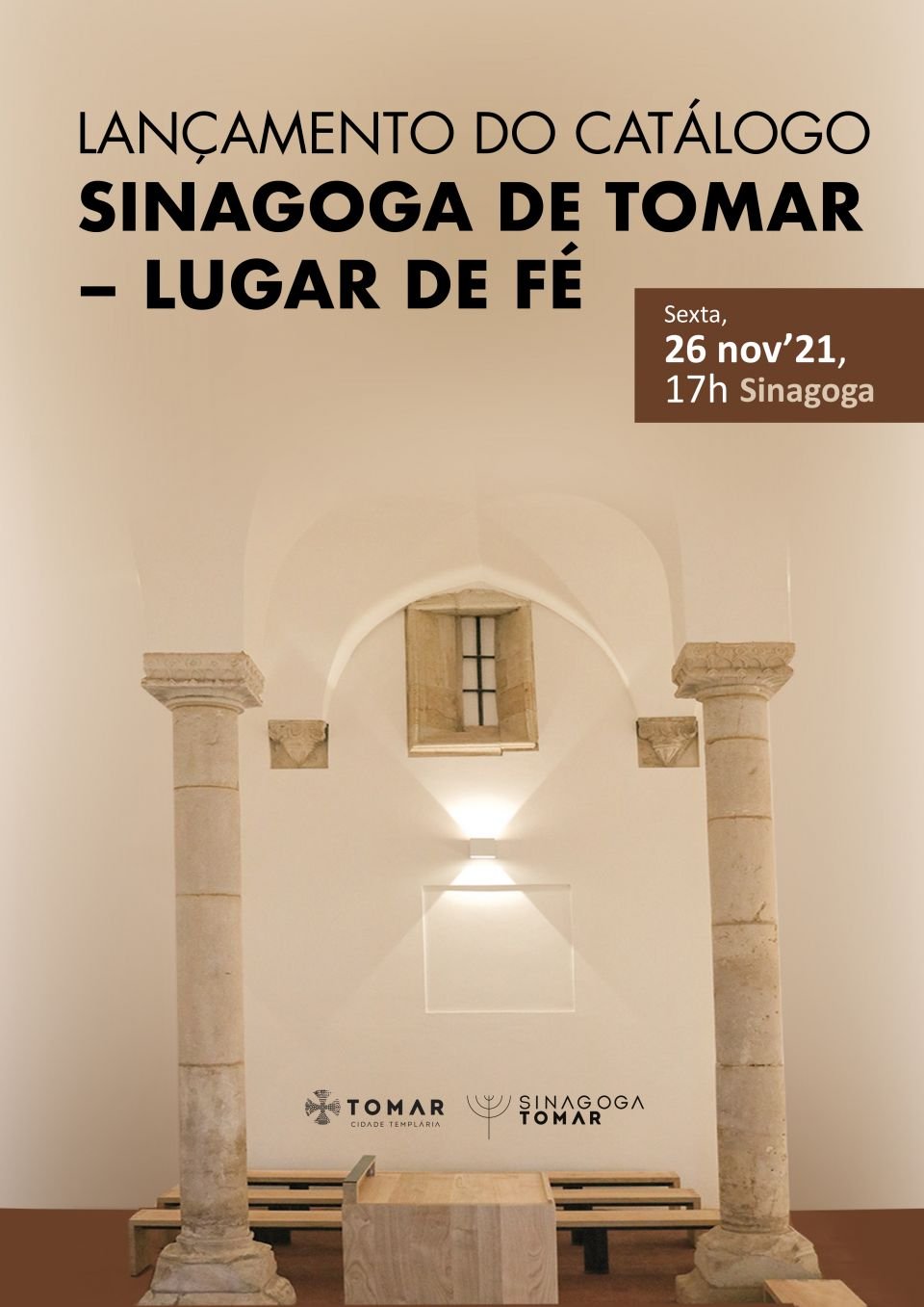 Lançamento do catálogo “Sinagoga de Tomar – Lugar de Fé”
