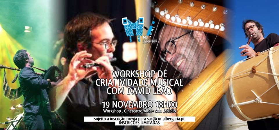 WORKSHOP DE CRIATIVIDADE MUSICAL com DAVID LEÃO | Mi - Festival de Música e Criatividade Infantil