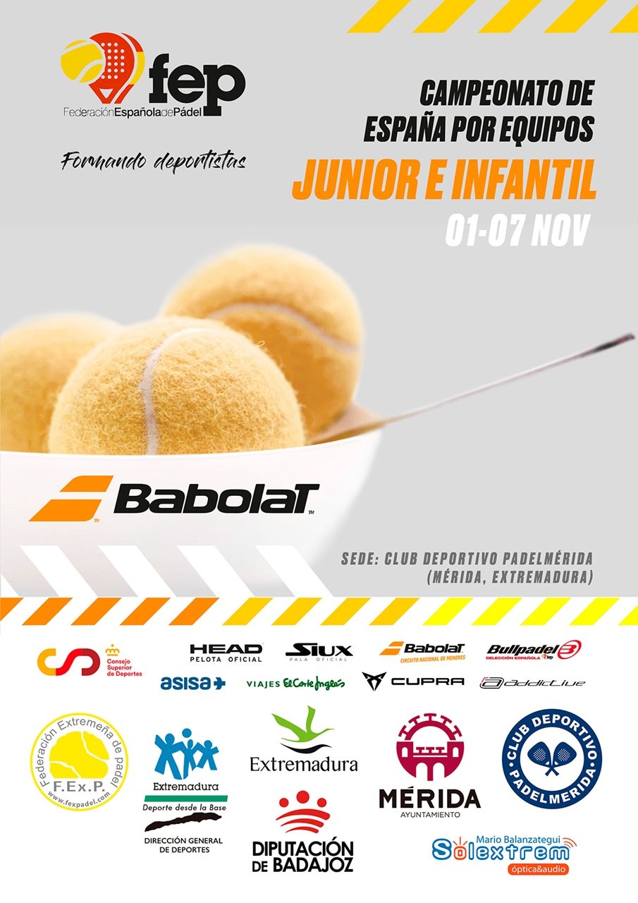 Campeonato de España por Equipos de Menores (Junior e Infantil) de Pádel
