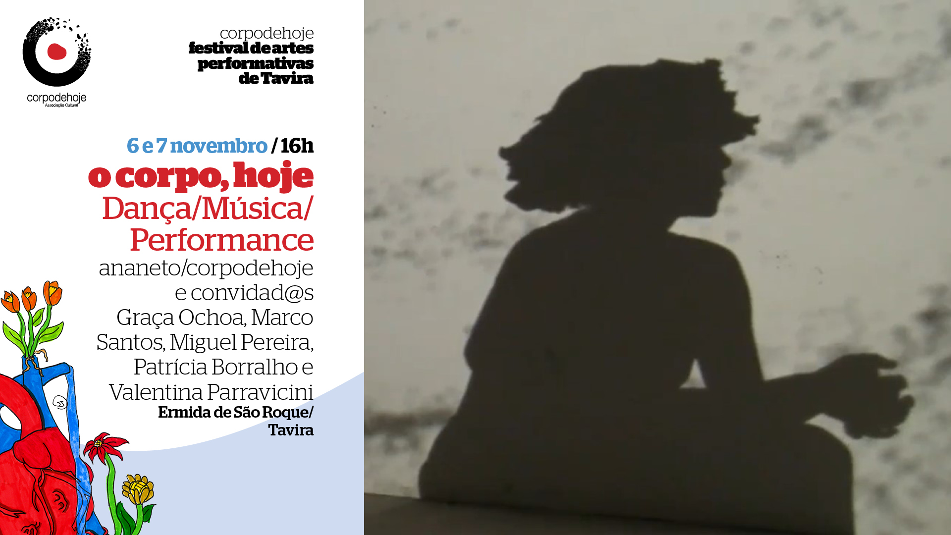 o corpo, hoje | ananeto&convidad@s/guests | CORPO DE HOJE festival de artes performativas de Tavira