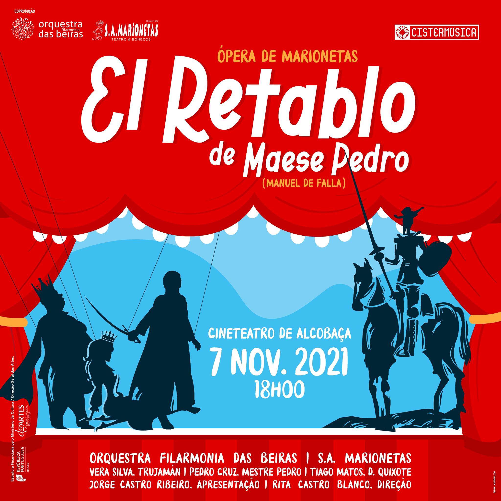B&M 2021 - Cistermúsica - El retablo de maese Pedro