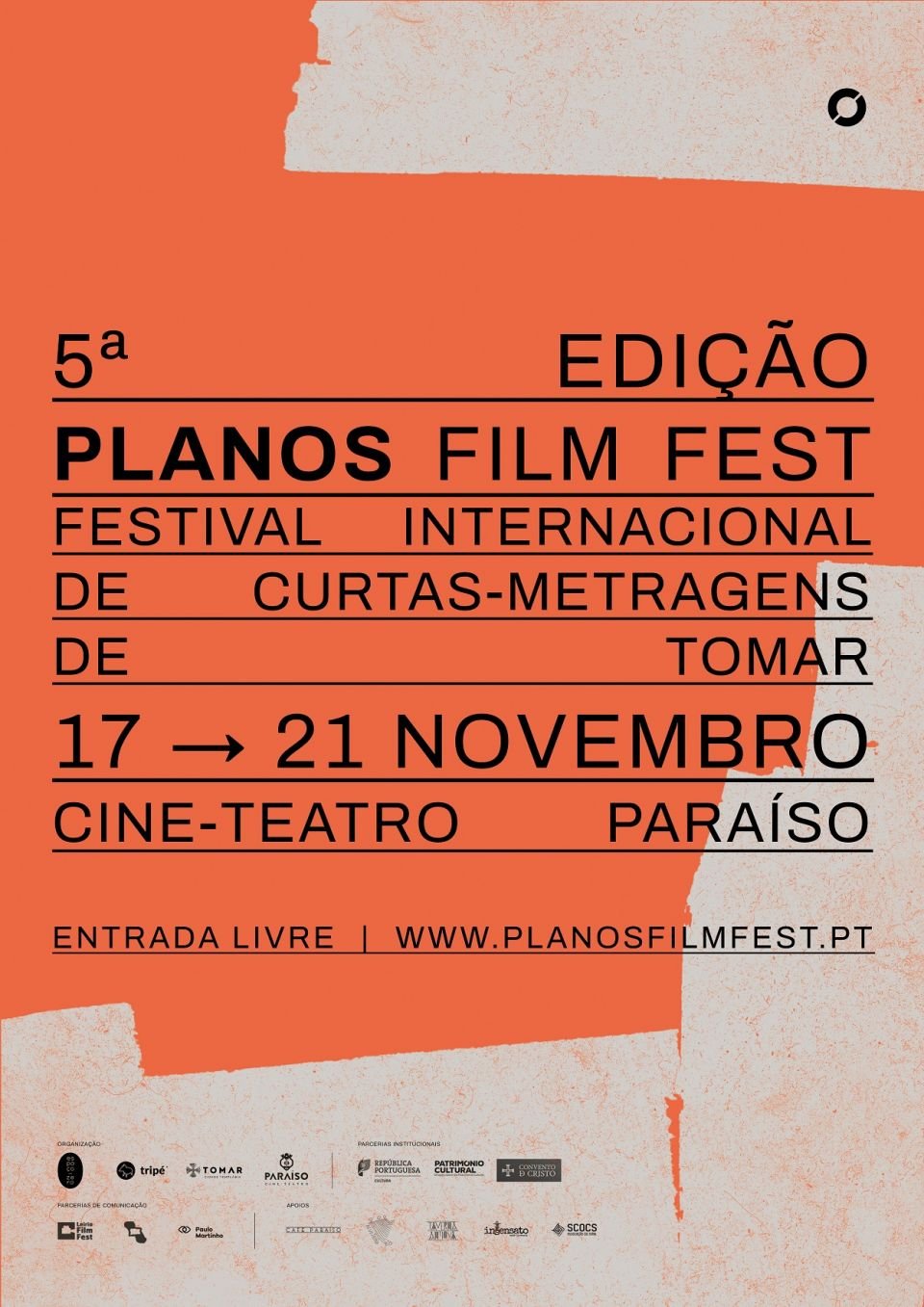 Planos Film Fest 2021 - 5.º Festival de Curtas-Metragens de Tomar