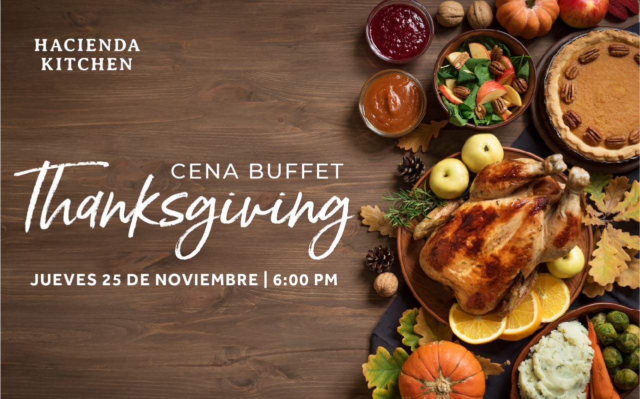 AGOTADO | Cena Buffet Thanksgiving