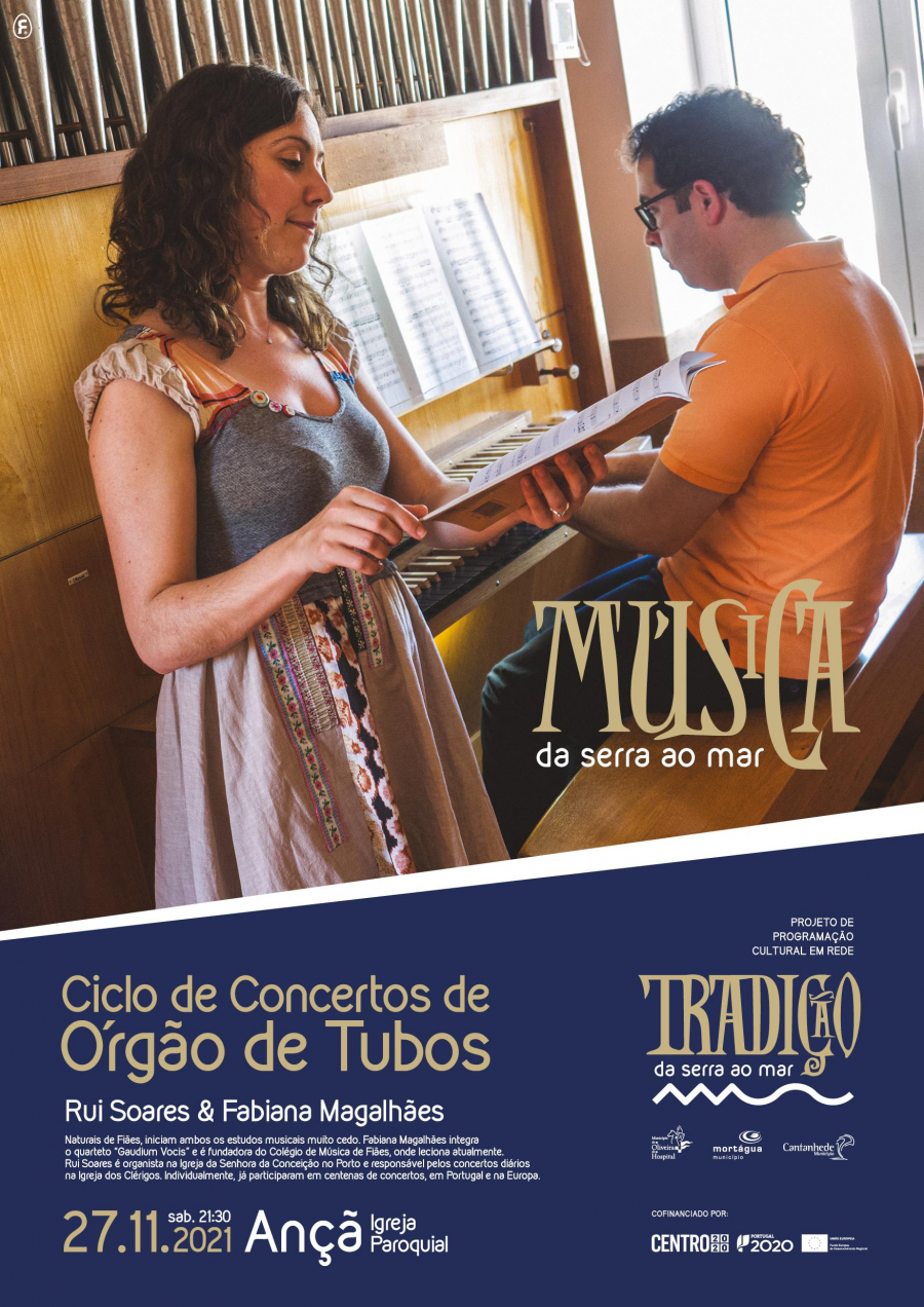 Ciclo de Concertos de Órgão de Tubos - Rui Soares e Fabiana Magalhães