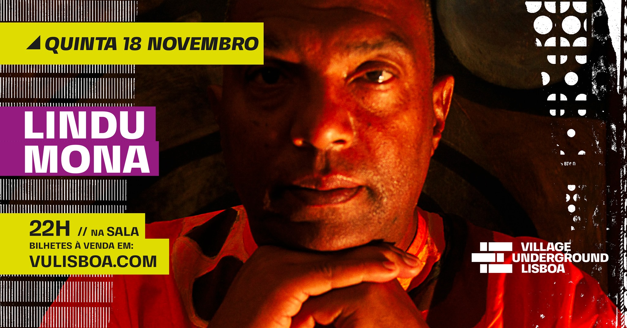 18 Novembro - LINDU MONA // CONCERTO