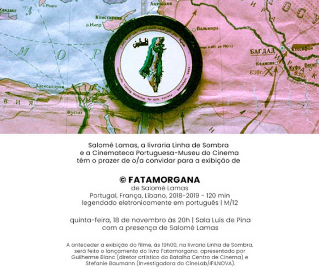Lançamento & Projecção FATAMORGANA, de Salomé Lamas (Mousse Publishing 2020) • Cinemateca