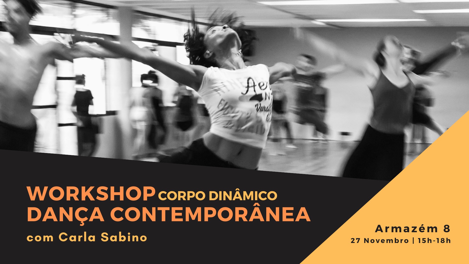Workshop Dança Contemporânea - Corpo Dinâmico
