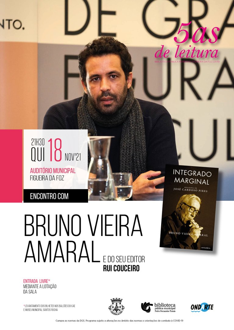 5as de Leitura Encontro com Bruno Vieira Amaral