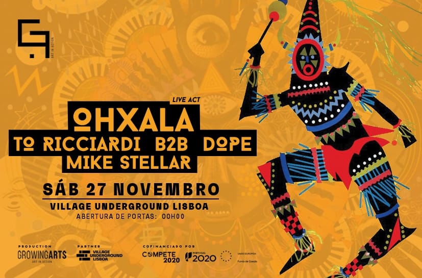 Ohxalá (Live) + Tó Ricciardi b2b Dope + Mike Stellar