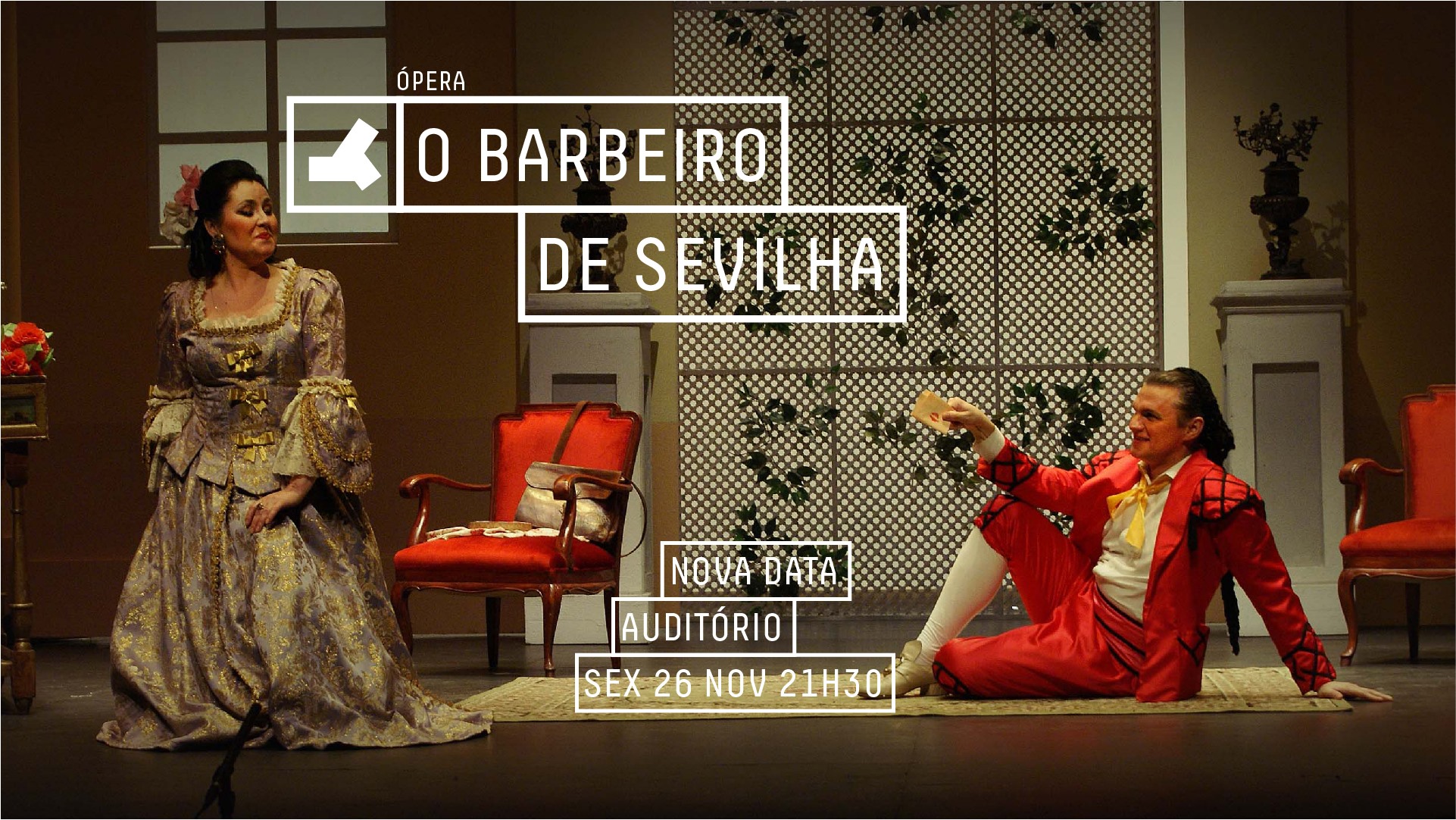 O Barbeiro de Sevilha - Nova Data