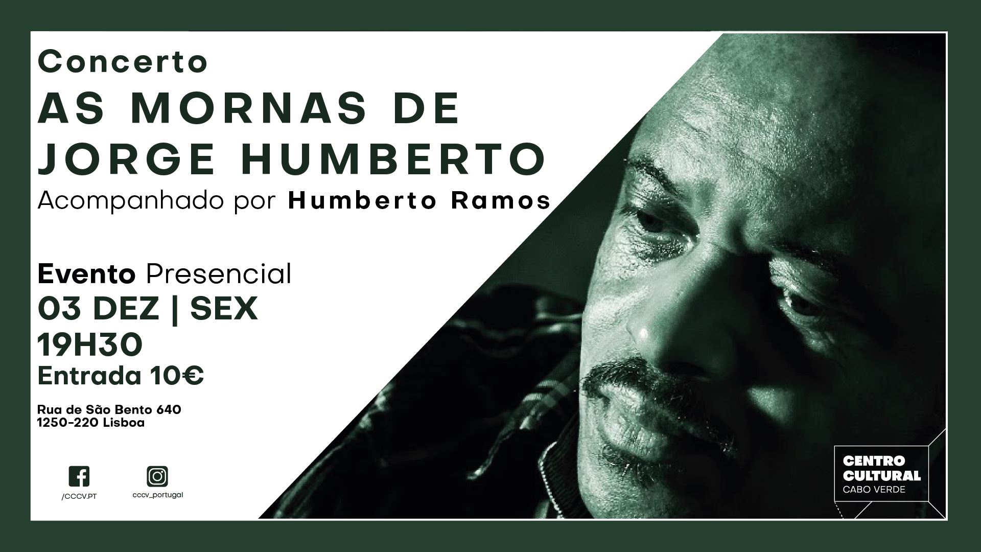 Concerto AS MORNAS DE JORGE HUMBERTO | Acompanhdo por Humberto Ramos