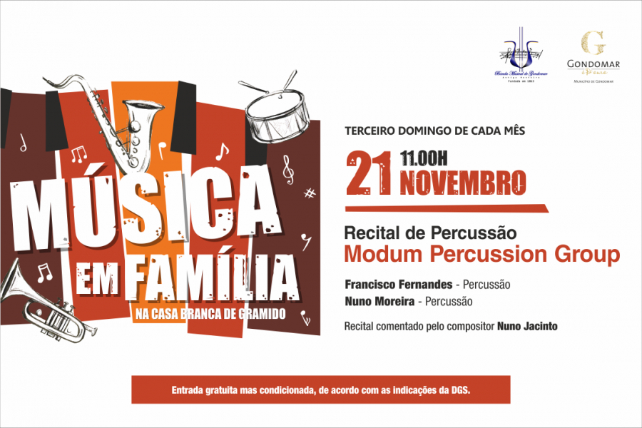 Música em Família – Modum Percussion Group