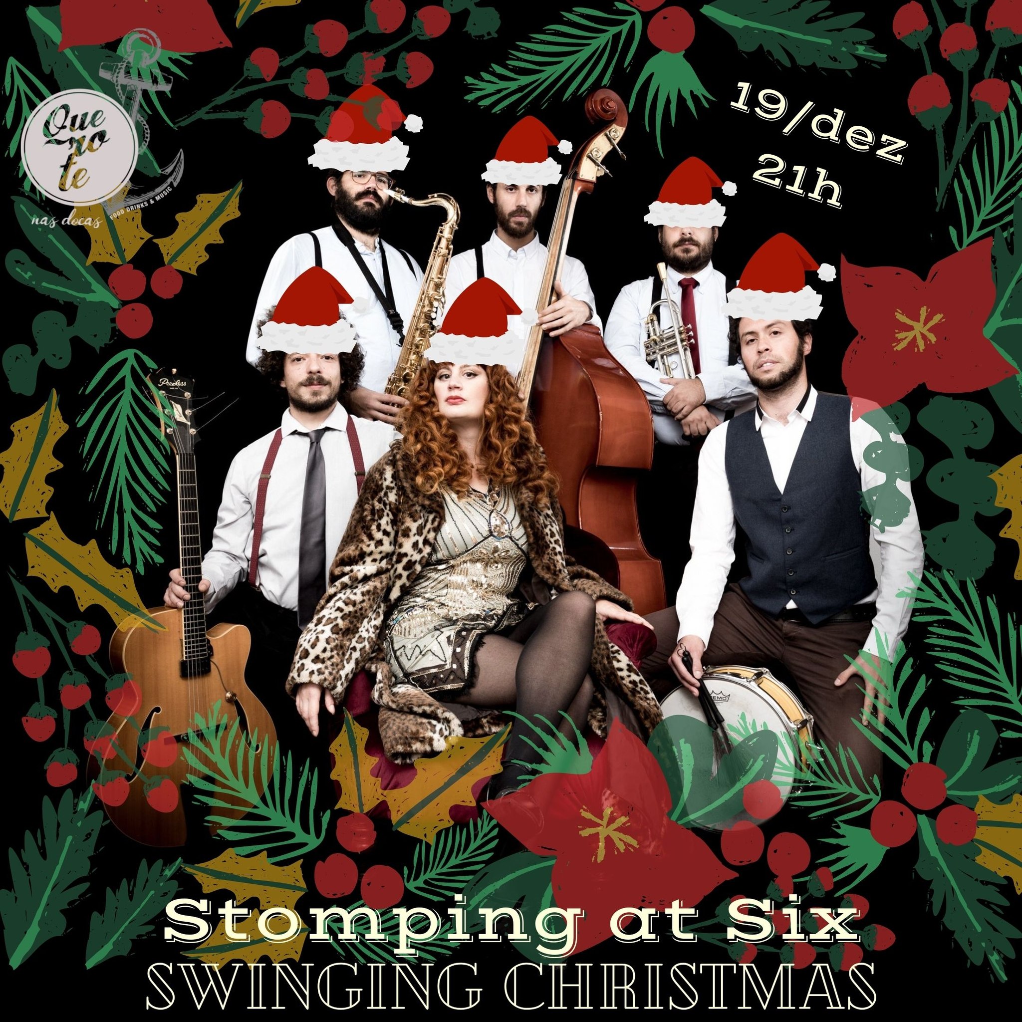 Stomping at Six cantam 'Swinging Christmas' @querotenasdocas
