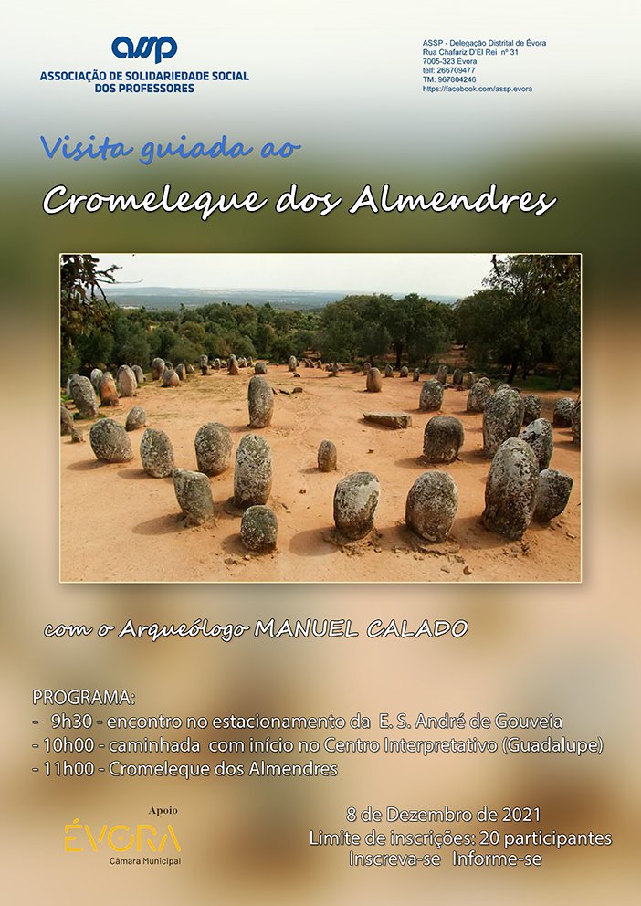Visita guiada ao Cromeleque dos Almendres, com o arqueólogo Manuel Calado