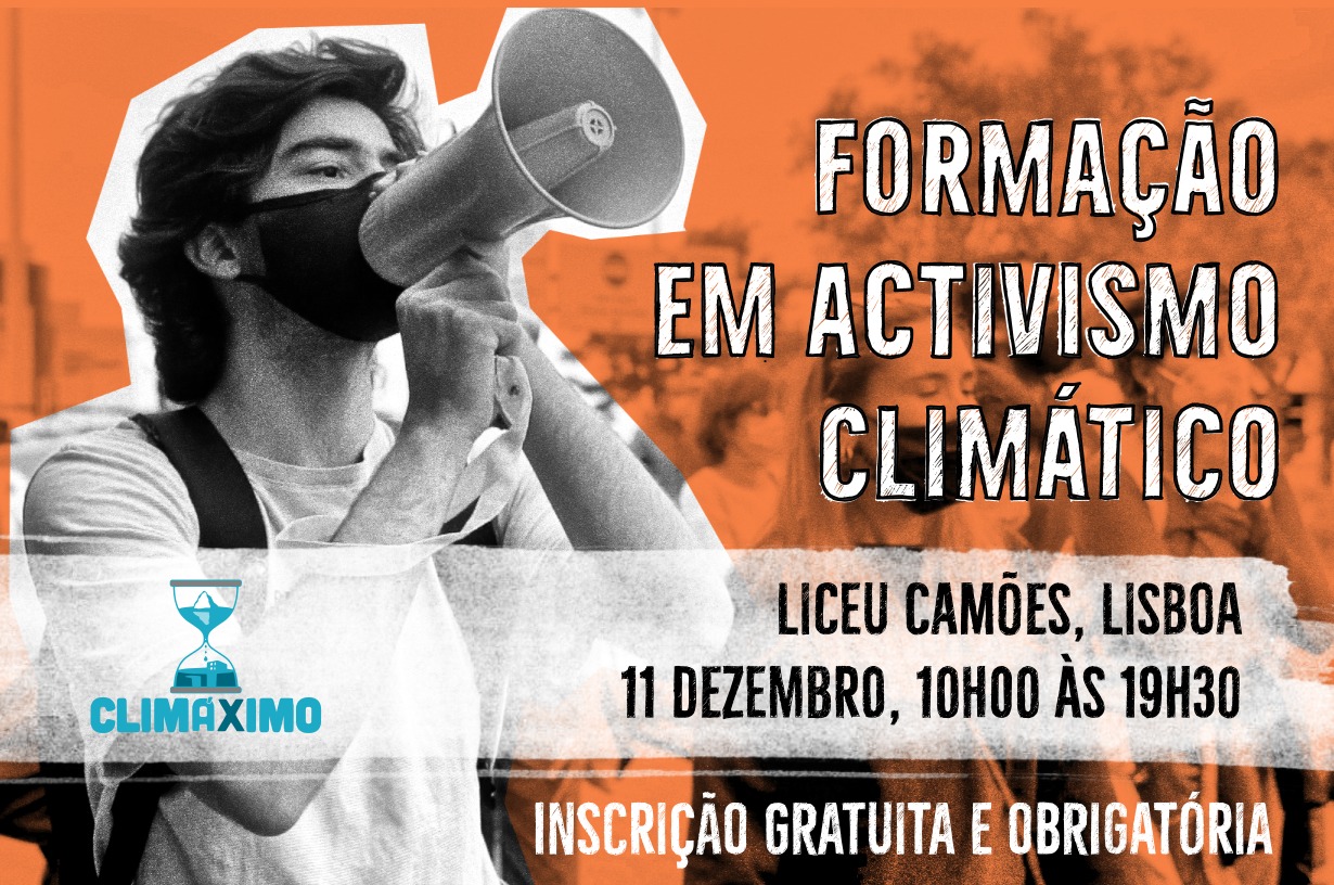 Formação em Ativismo Climático (Lisboa, 11 dez.)