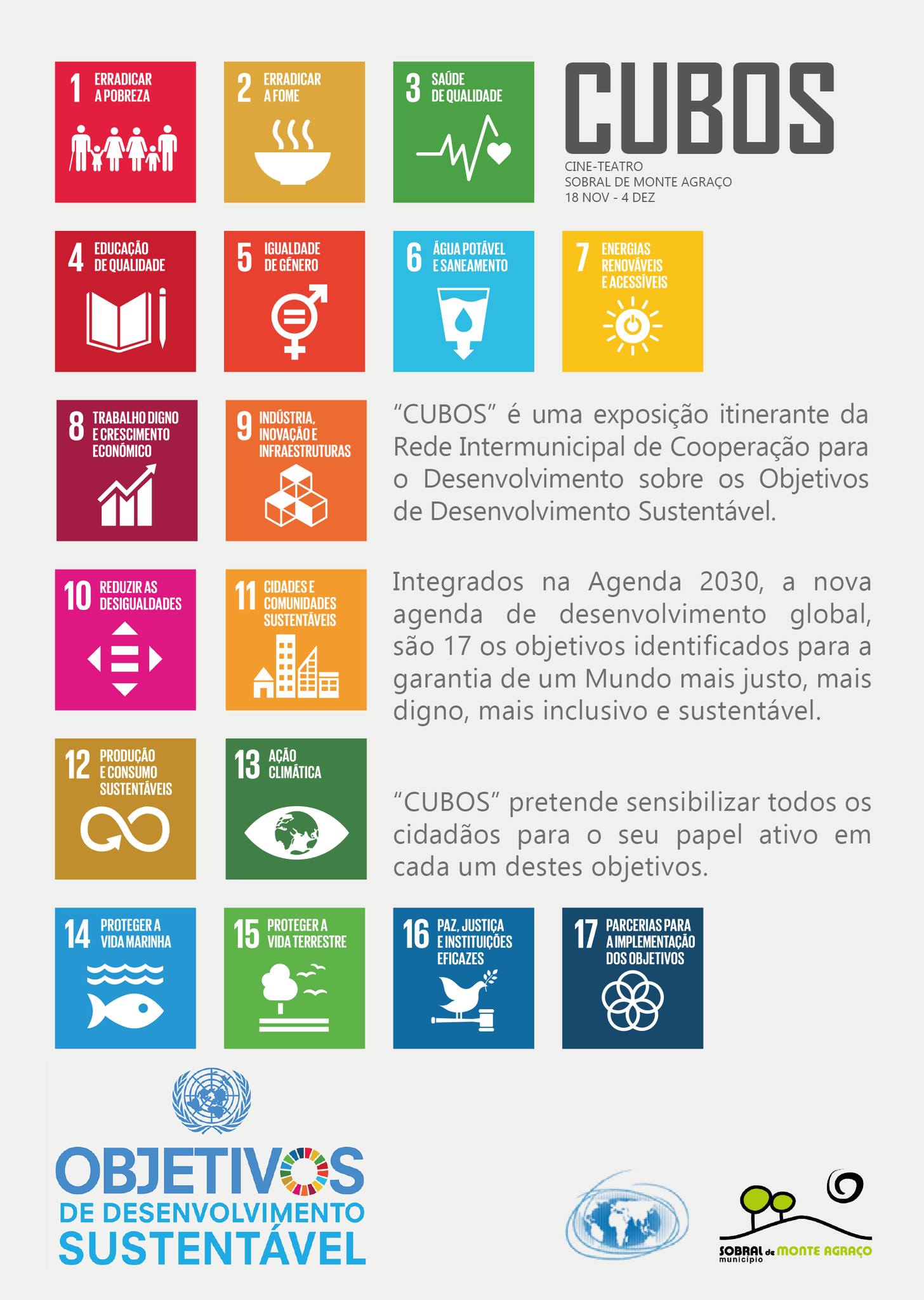 'CUBOS - Objetivos de Desenvolvimento Sustentável'