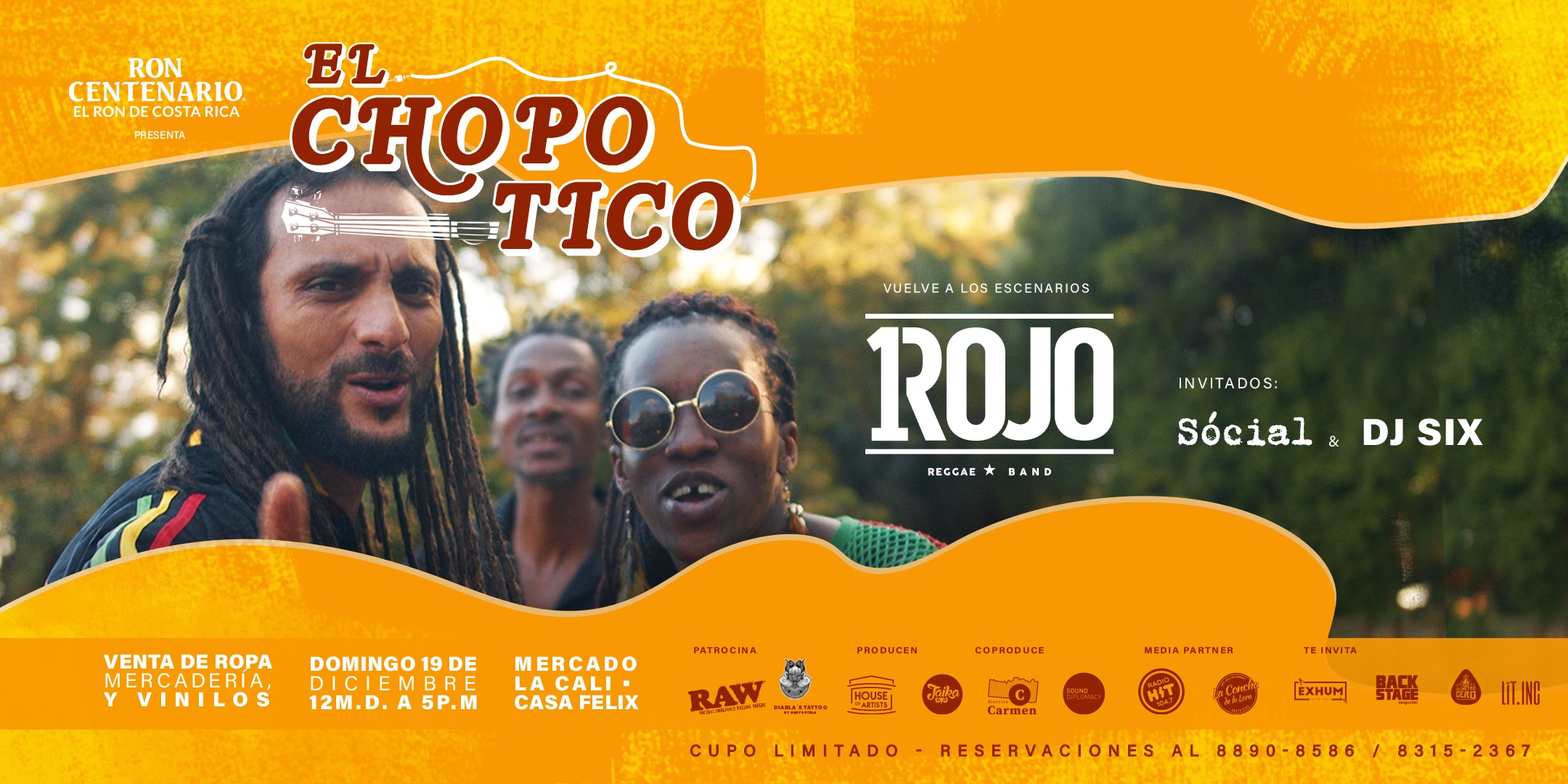 El Chopo Tico (Un Rojo Reggae Band & Social Club)