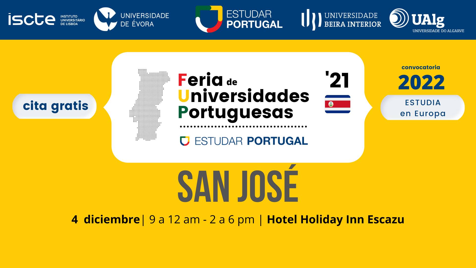 Feria de Univerisidades Portuguesas - FUP'21 SAN JOSÉ