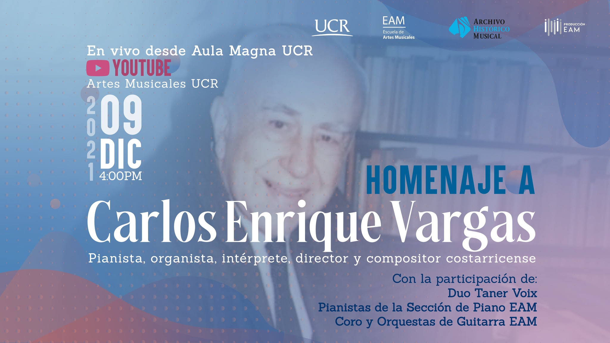 Concierto en homenaje a Carlos Enrique Vargas