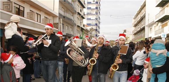 Desfile de Natal, pela Banda Filarmónica de São Brás