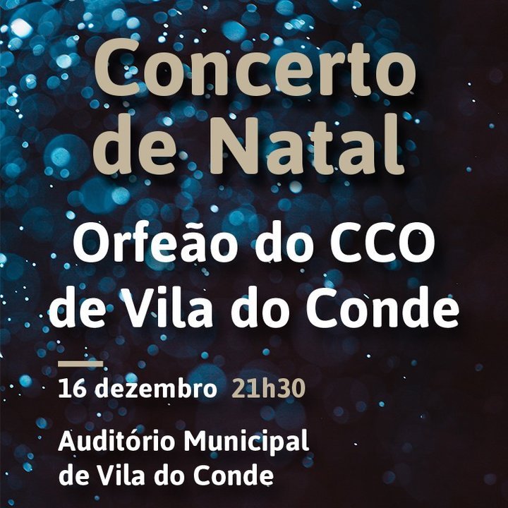 Concerto de Natal do Orfeão do CCO