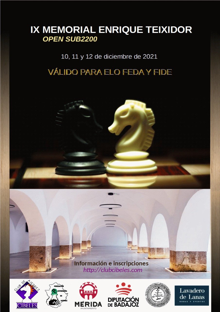 IX Memorial Enrique Teixidor de Ajedrez