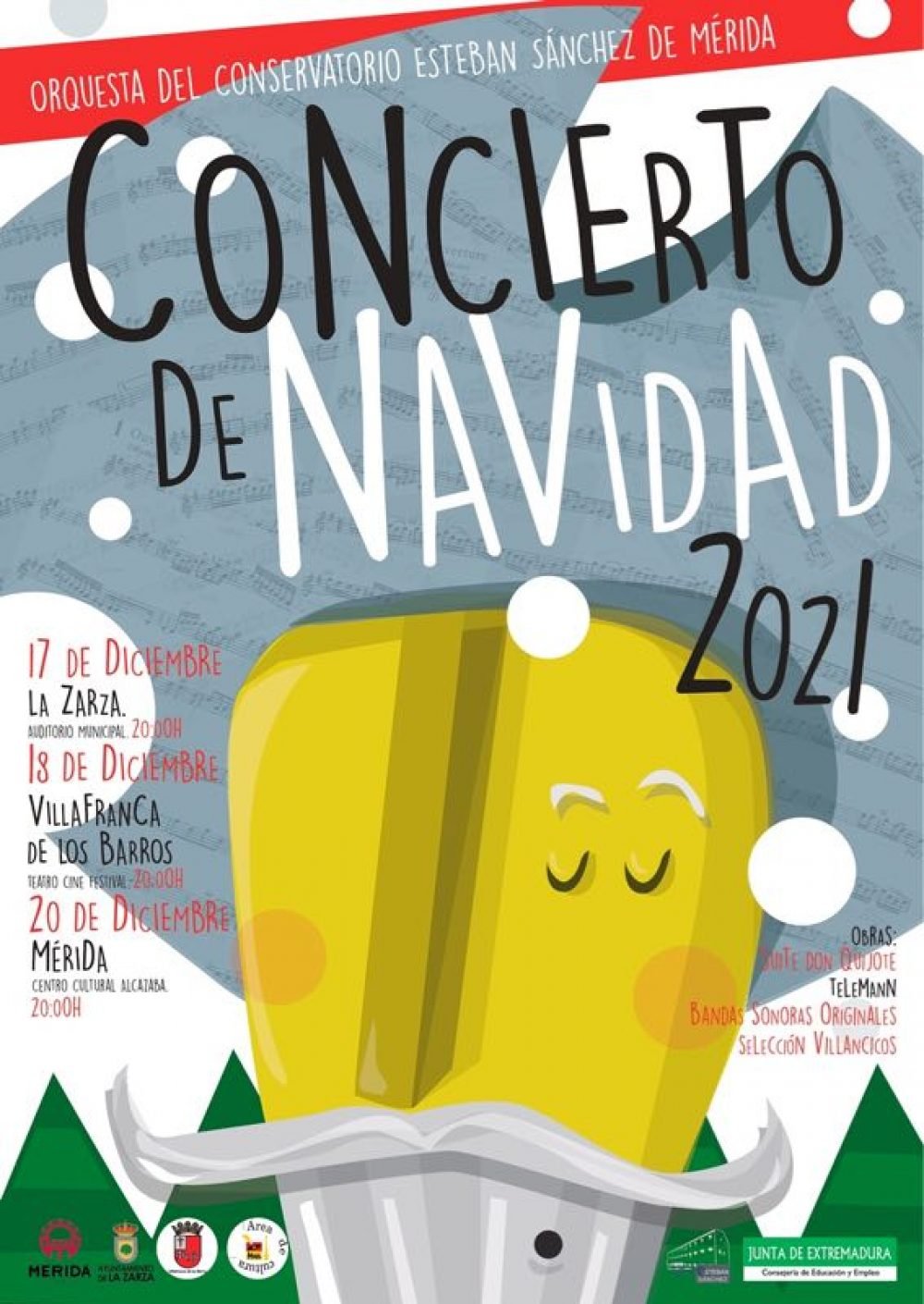 Concierto de Navidad Orquesta del Conservatorio Esteban Sánchez | VILLAFRANCA DE LOS BARROS