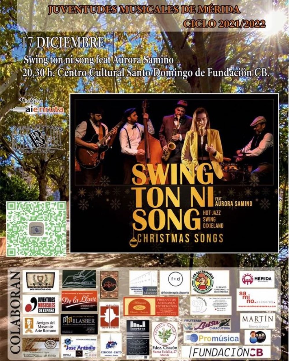 Concierto ‘Christmas Songs’ de Swing Ton ni Song & Aurora Samino