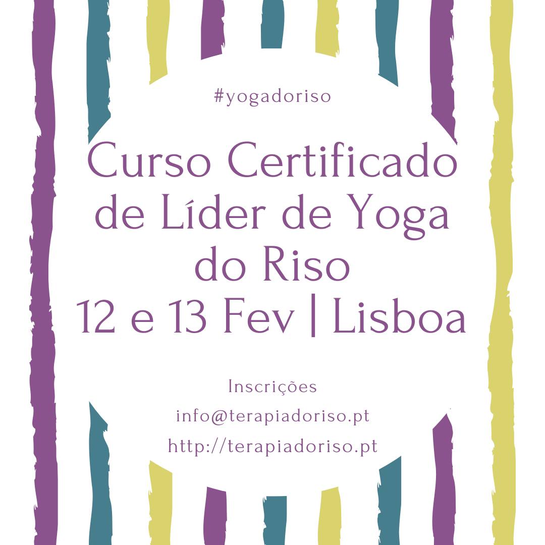 Curso Certificado de Líder de Yoga do Riso | Lisboa