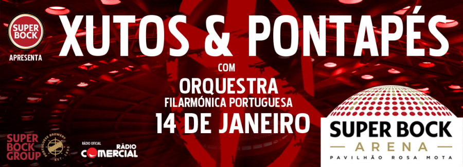 Xutos & Pontapés com Orquestra Filarmónica Portuguesa - 14 Janeiro, 21:30