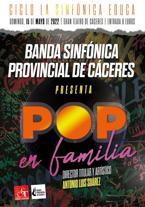 POP EN FAMILIA, Ciclo la Sinfónica Educa