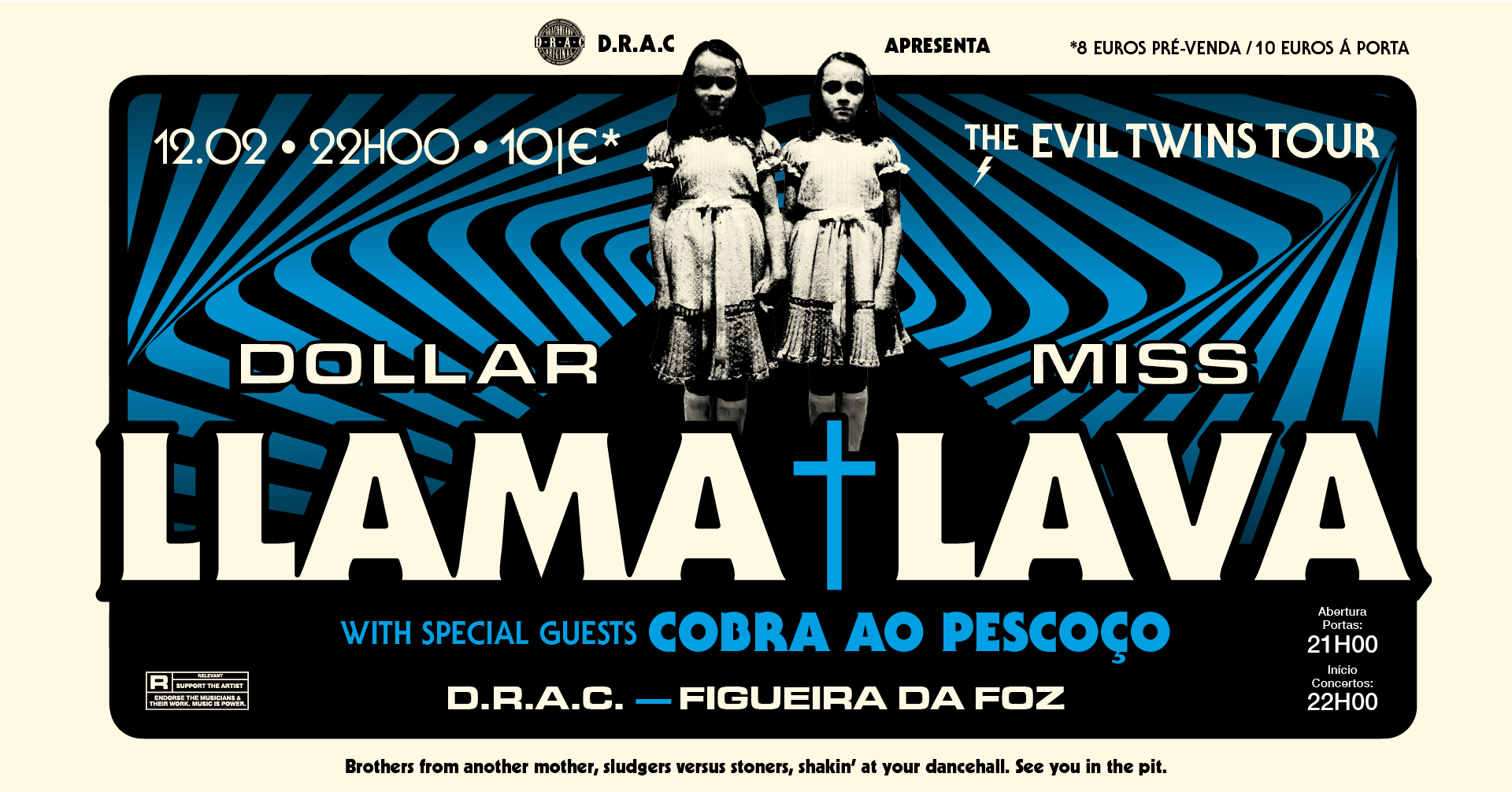 MISS LAVA + DOLLAR LLAMA + COBRA AO PESCOÇO