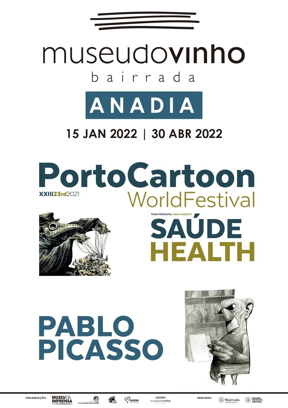 “XXIII PortoCartoon – World Festival” e “Pablo Picasso visto pela ...