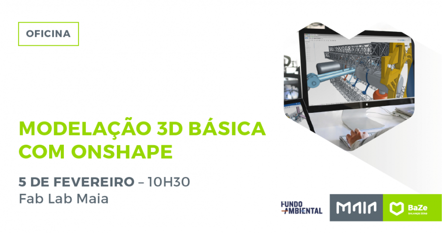 BaZe - Formação 'Modelação 3D básica com Onshape'