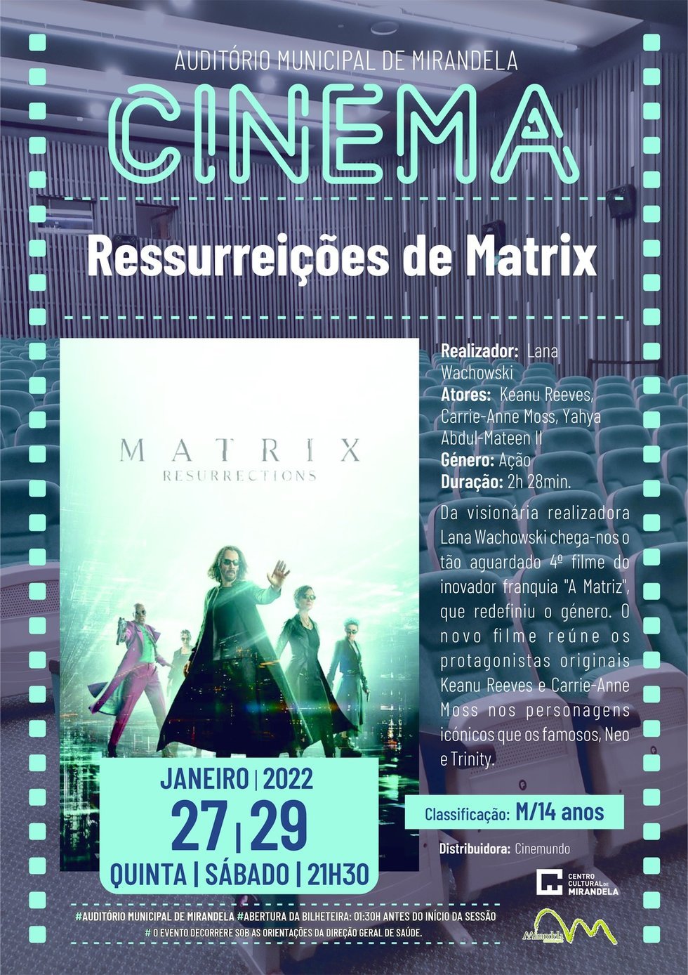 Cinema - Ressurreições de Matrix