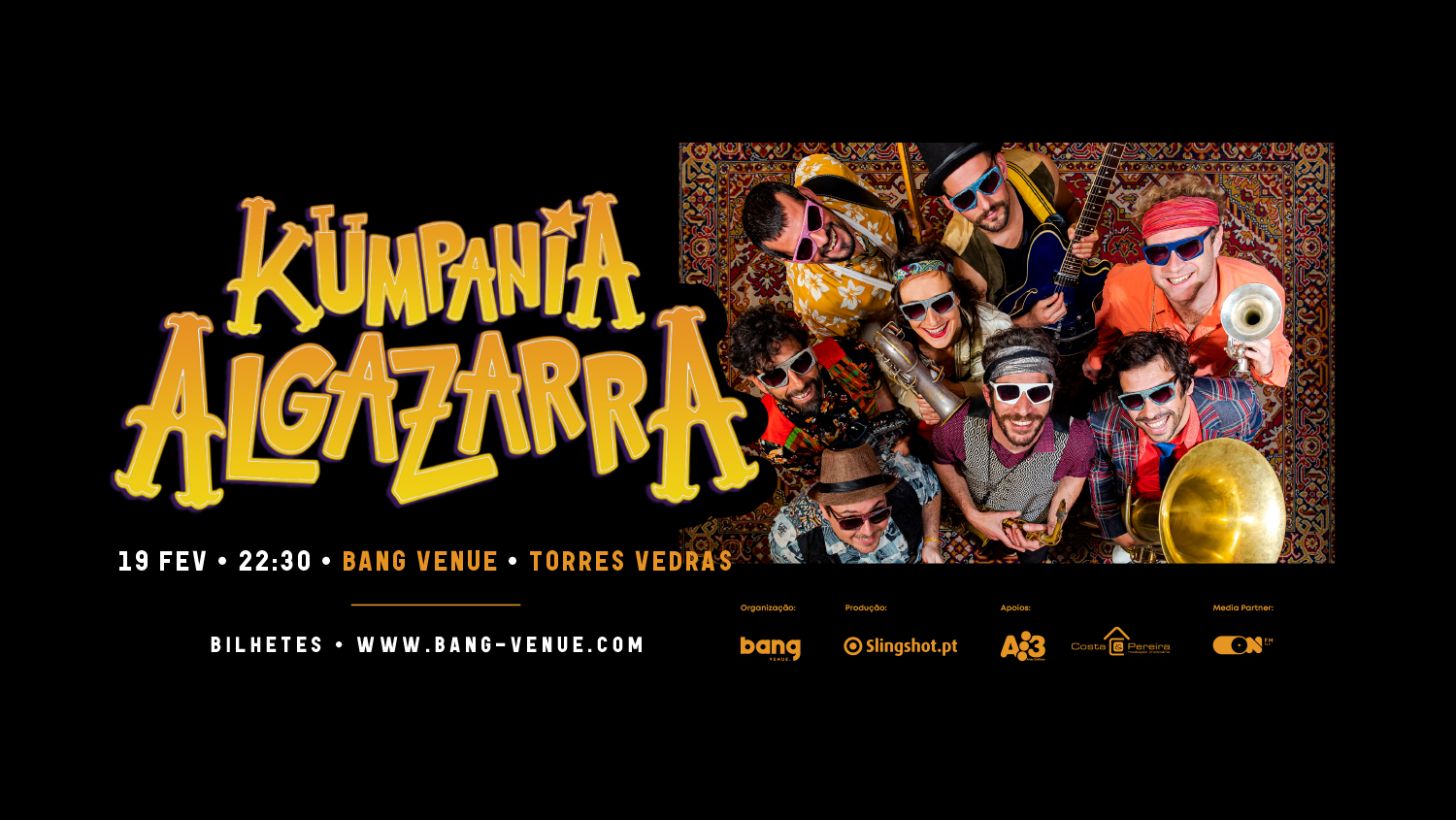 Concerto Kumpania Algazarra | Bang Venue