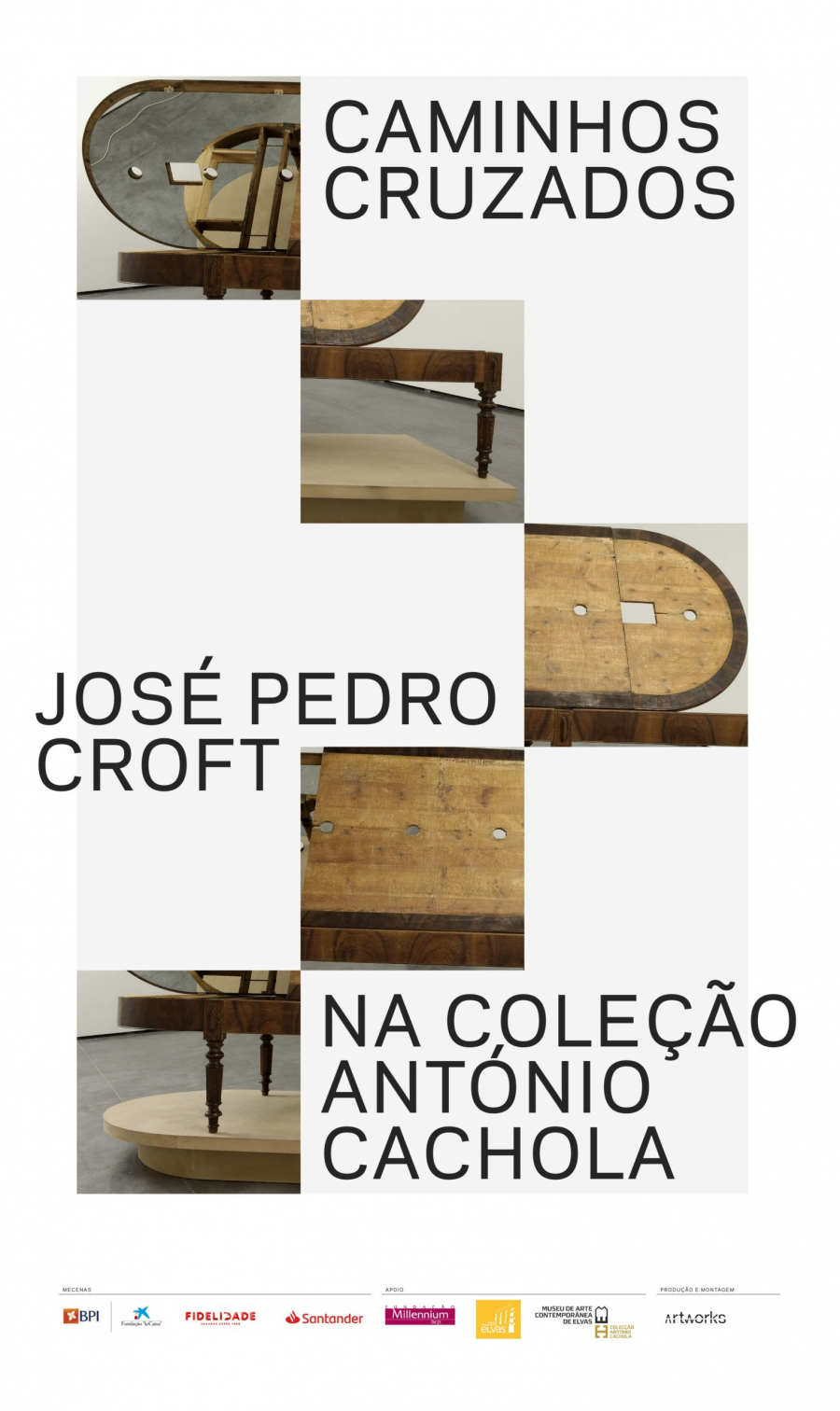 Exposição “Caminhos Cruzados, José Pedro Croft na Coleção António Cachola”
