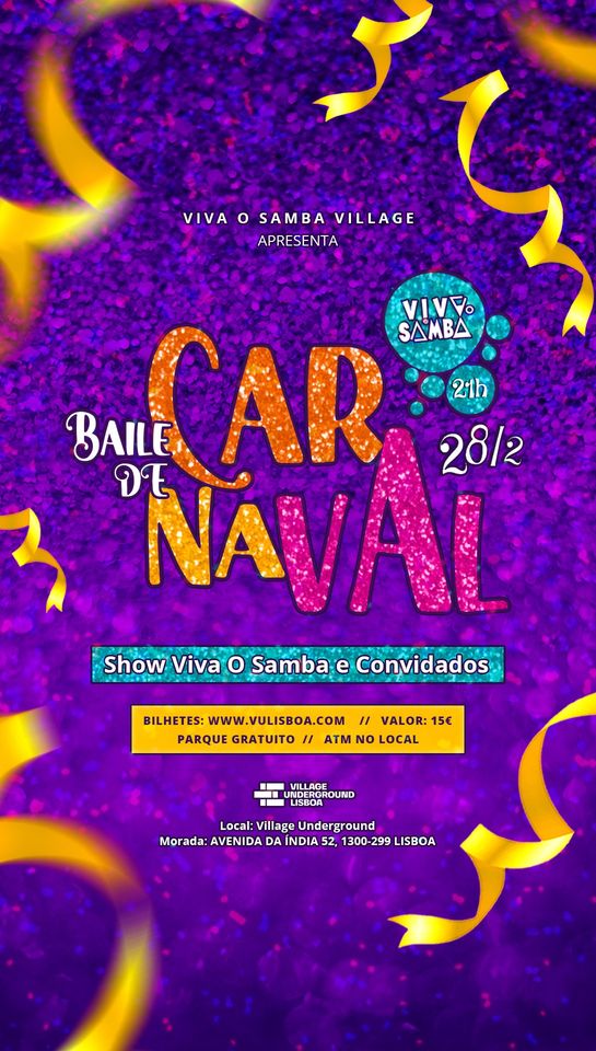 Viva O Samba - Baile de Carnaval