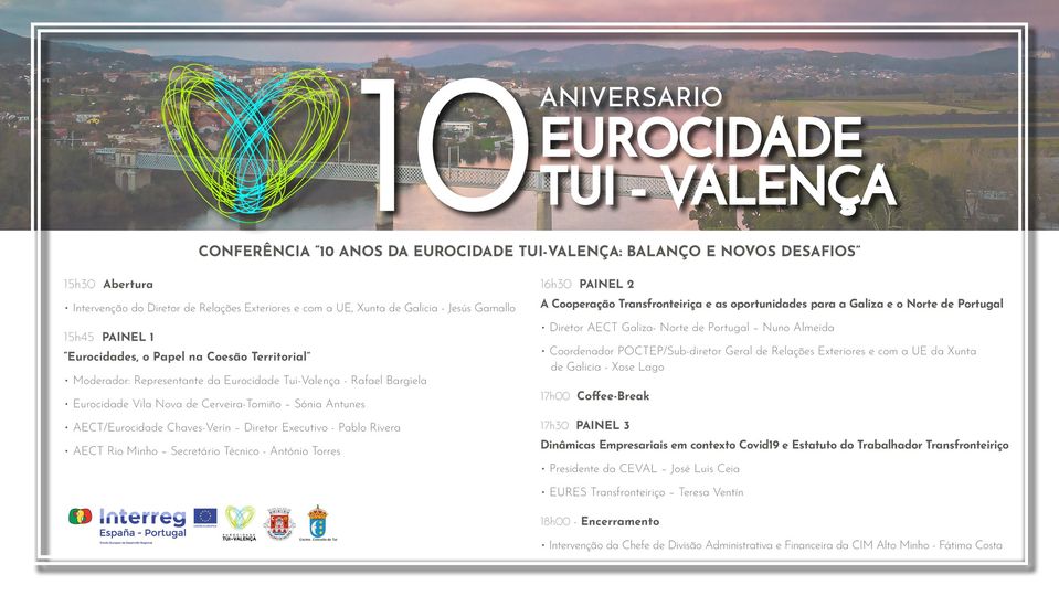 Conferência “10 Anos da Eurocidade Tui-Valença: balanço e novos desafios”